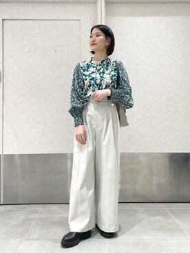 「イアパピヨネ」｜ear_yamadaさん（レディース・159cm）の冬コーディネート