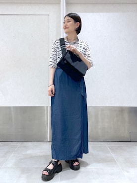 「イアパピヨネ」｜「アイテム（その他）」を使った、ear_yamadaさん（レディース・159cm）の夏コーディネート
