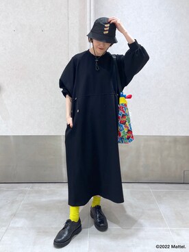 「イアパピヨネ」｜「アイテム（その他）」を使った、ear_yamadaさん（レディース・159cm）の冬コーディネート