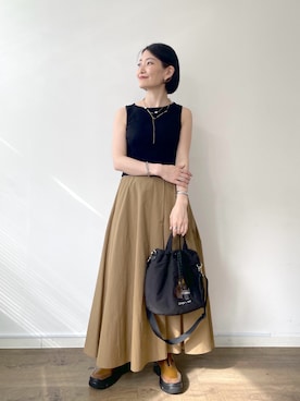 「イアパピヨネ」｜ear_yamadaさん（レディース・159cm）の秋コーディネート