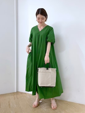 「イアパピヨネ」｜「アイテム（その他）」を使った、ear_yamadaさん（レディース・159cm）の春コーディネート