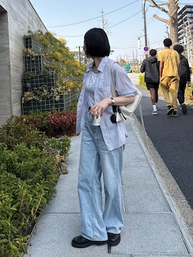 「イアパピヨネ」｜ear_yamadaさん（レディース・159cm）の春コーディネート