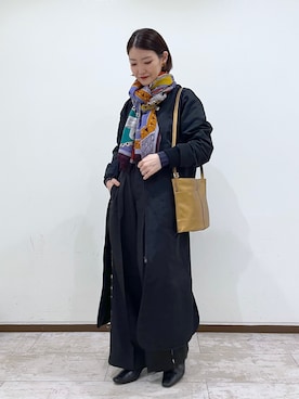「イアパピヨネ」｜「アイテム（ジャケット/アウター）」を使った、ear_yamadaさん（レディース・159cm）の秋コーディネート