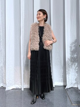 「イアパピヨネ」｜「アイテム（その他）」を使った、ear_yamadaさん（レディース・159cm）の秋コーディネート