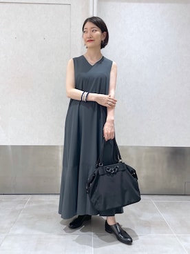 「大人シンプル」｜「アイテム（その他）」を使った、ear_yamadaさん（レディース・159cm）の夏コーディネート