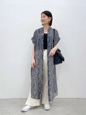 「イアパピヨネ」｜ear_yamadaさん（レディース・159cm）の春コーディネート