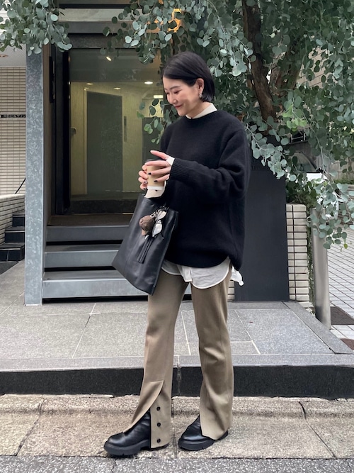 タッセルトートバッグ《本革/A4サイズ対応》