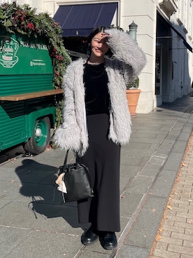 ファーカーディガン」のレディース人気ファッションコーディネート - WEAR