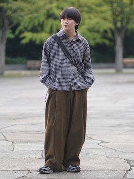 れおさん（メンズ・160cm）の秋コーディネート