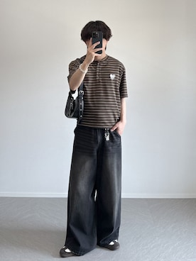 「improves（インプローブス）のアイテム」を使った、れおさん（メンズ・160cm）の夏コーディネート