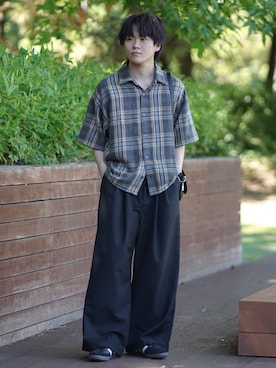 れおさん（メンズ・160cm）の夏コーディネート