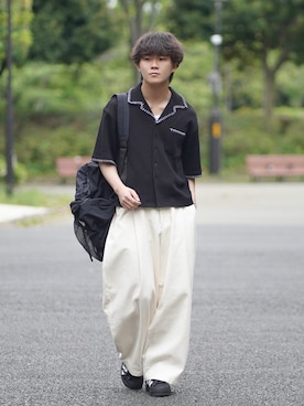 れおさん（メンズ・160cm）の春コーディネート