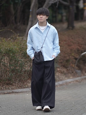 れおさん（メンズ・160cm）の冬コーディネート