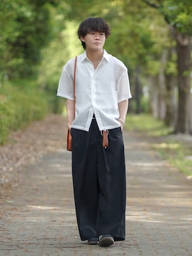 れおさん(メンズ・160cm)の春コーディネート