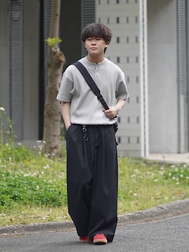 れおさん（メンズ・160cm・20代）の春コーディネート