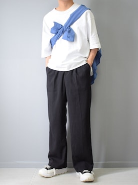 「melt.（メルト）のアイテム」を使った、れおさん（メンズ・161cm）の夏コーディネート