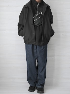 「CLEL（クレイル）のアイテム（シューズ）」を使った、れおさん（メンズ・161cm）の冬コーディネート