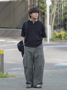 れおさん（メンズ・160cm）の春コーディネート