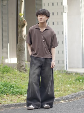 れおさん（メンズ・160cm）の春コーディネート