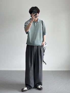 「CIAOPANIC TYPY（チャオパニックティピー）のアイテム」を使った、れおさん（メンズ・160cm）の夏コーディネート