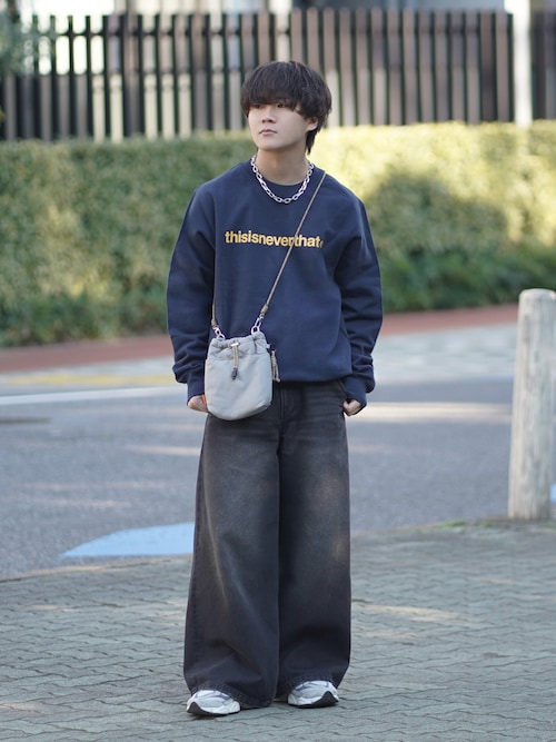 T-Logo LT Crewneck（スウェット）｜thisisneverthat（ディスイズ