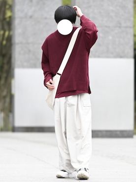 「melt.（メルト）のアイテム」を使った、れおさん（メンズ・161cm）の春コーディネート