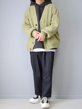 「RUUBON（ルーボン）のアイテム（その他パンツ）」を使った、れおさん（メンズ・161cm）の夏コーディネート