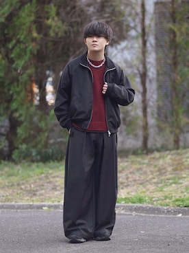 れおさん（メンズ・160cm）の春コーディネート