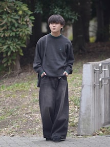 れお|Clarksのモカシン/デッキシューズを使った参考コーディネート