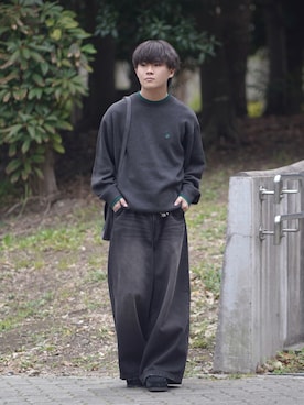 「U.S. POLO ASSN.（ユーエスポロアッスン）のアイテム」を使った、れおさん（メンズ・160cm）の春コーディネート