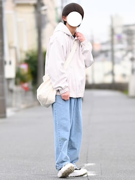 「melt.（メルト）のアイテム」を使った、れおさん（メンズ・161cm）の春コーディネート