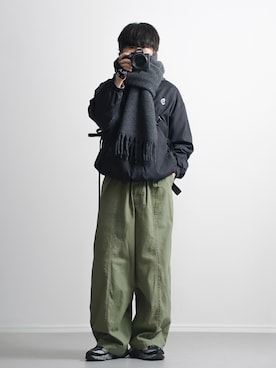 「FREAK'S STORE（フリークスストア）のアイテム」を使った、れおさん（メンズ・160cm）の冬コーディネート