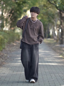 れおさん（メンズ・160cm）の春コーディネート