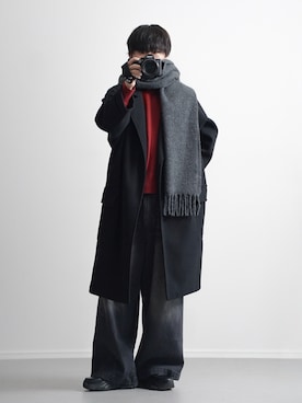 「MSG（エムエスジー）のアイテム」を使った、れおさん（メンズ・160cm）の冬コーディネート