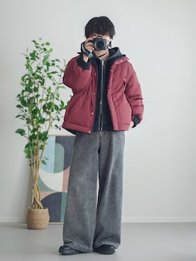 「アイテム（シューズ）」を使った、れおさん（メンズ・160cm）の冬コーディネート