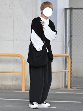 「melt.（メルト）のアイテム」を使った、れおさん（メンズ・161cm）の春コーディネート