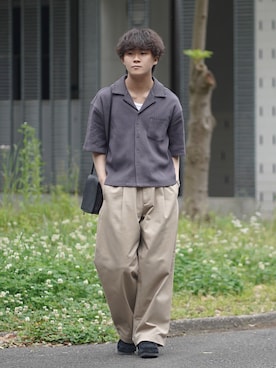 れおさん（メンズ・160cm・20代）の春コーディネート