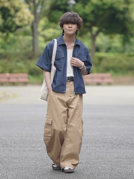 れおさん(メンズ・160cm)の夏コーディネート