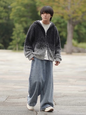 「アイテム（パンツ）」を使った、れおさん（メンズ・160cm・20代）の秋コーディネート