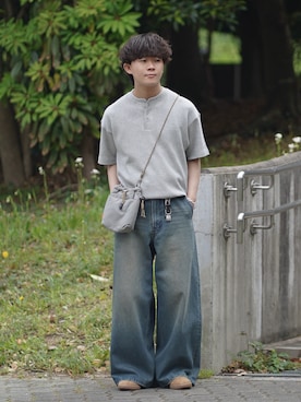 れおさん（メンズ・160cm・20代）の春コーディネート