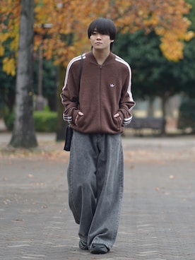 れおさん（メンズ・160cm）の冬コーディネート