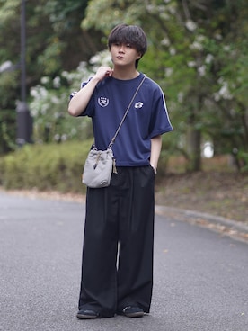 れおさん（メンズ・160cm）の春コーディネート