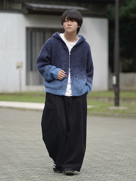 「アイテム（シューズ）」を使った、れおさん（メンズ・160cm）の秋コーディネート