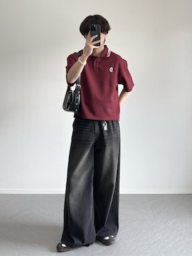 「アイテム（財布/小物）」を使った、れおさん（メンズ・160cm）の春コーディネート