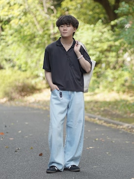 れおさん（メンズ・160cm）の春コーディネート