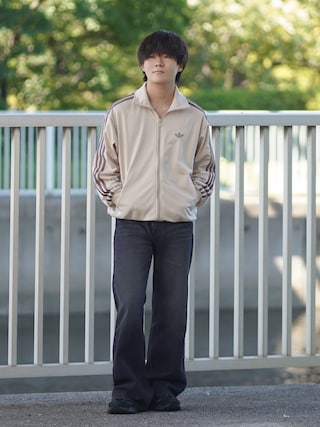 「NEW BALANCE(ニューバランス)の90/60(スニーカー)」を使った、れおさん(メンズ・160cm)の夏コーディネート