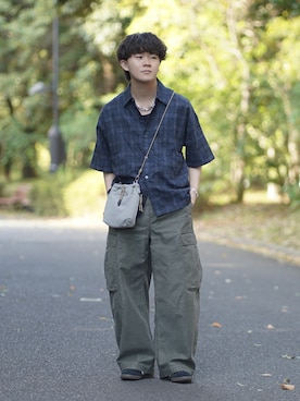 れおさん（メンズ・160cm）の春コーディネート