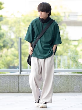 「melt.（メルト）のアイテム」を使った、れおさん（メンズ・161cm）の夏コーディネート