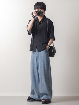 「アイテム（アクセサリー）」を使った、れおさん（メンズ・160cm）の夏コーディネート