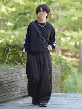 「アイテム（ネックレス）」を使った、れおさん（メンズ・160cm・20代）の秋コーディネート